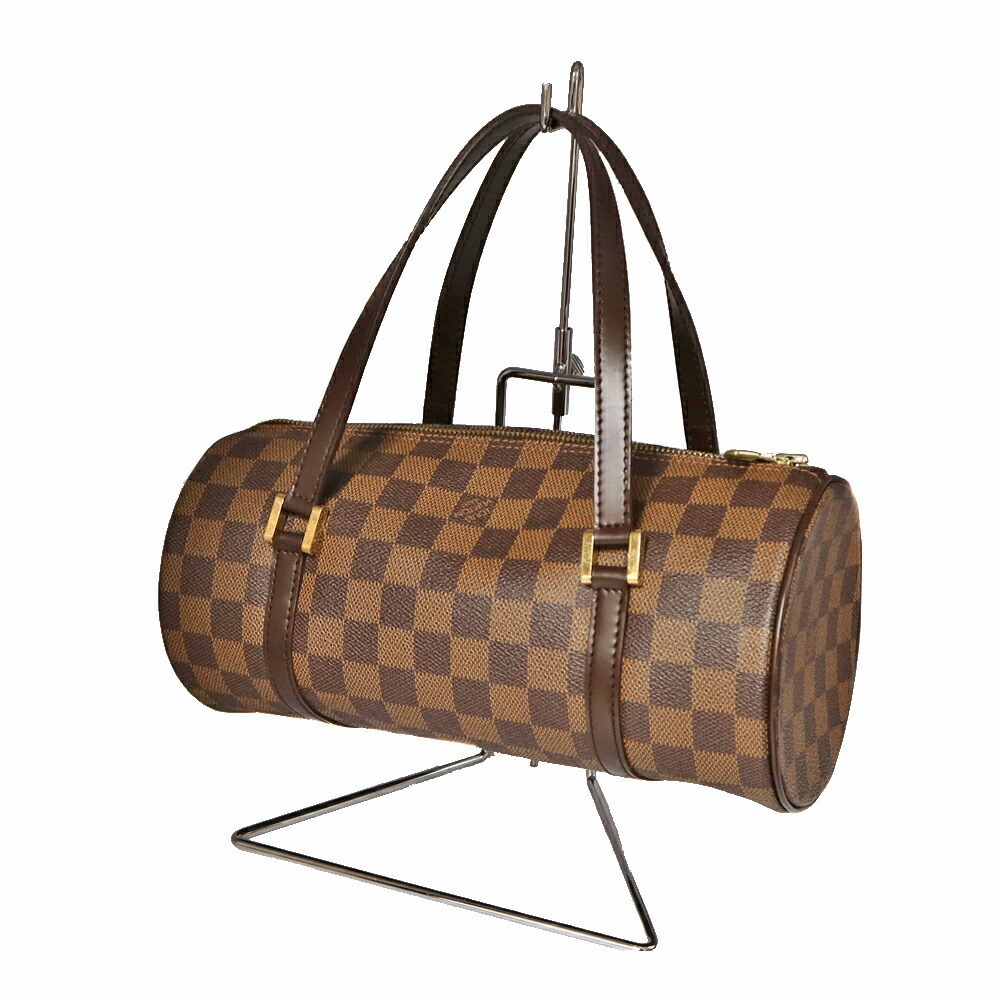 LOUIS VUITTON Papillon Shoulder Bag Handbag Damier Canvas Brown
